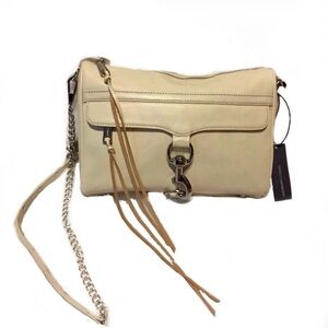 Rebecca Minkoff MAC crossbody, antique white